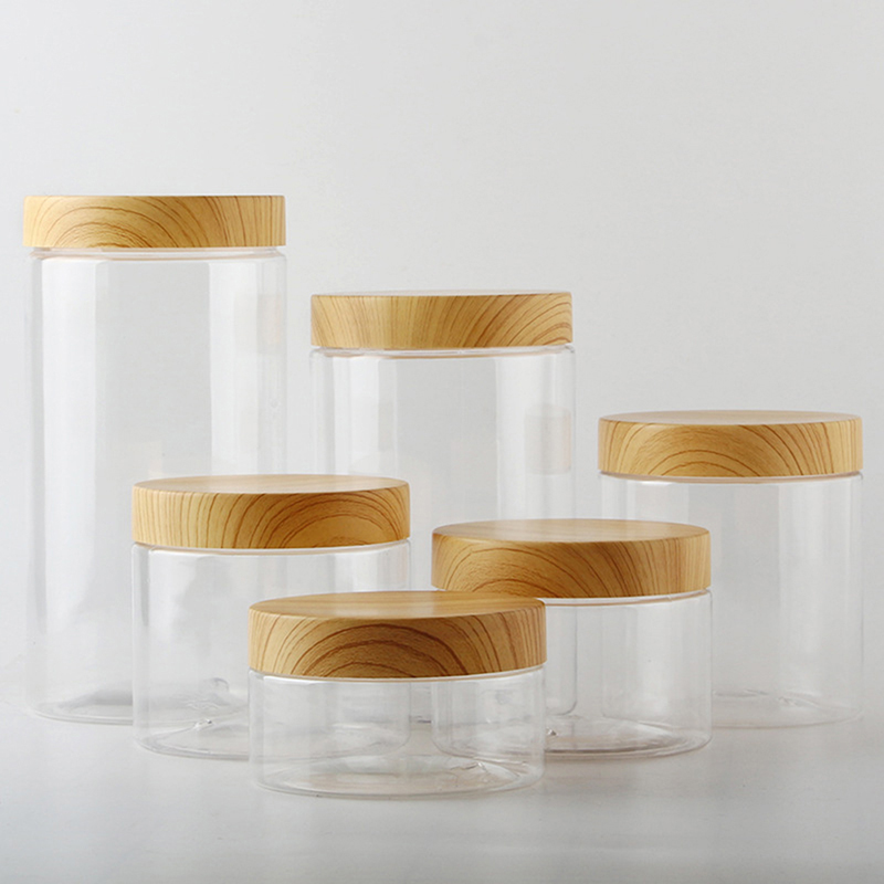 100/200/300/400/500/800/1000ml - огляд і ціна Food Storage Jars With Wooden Lids