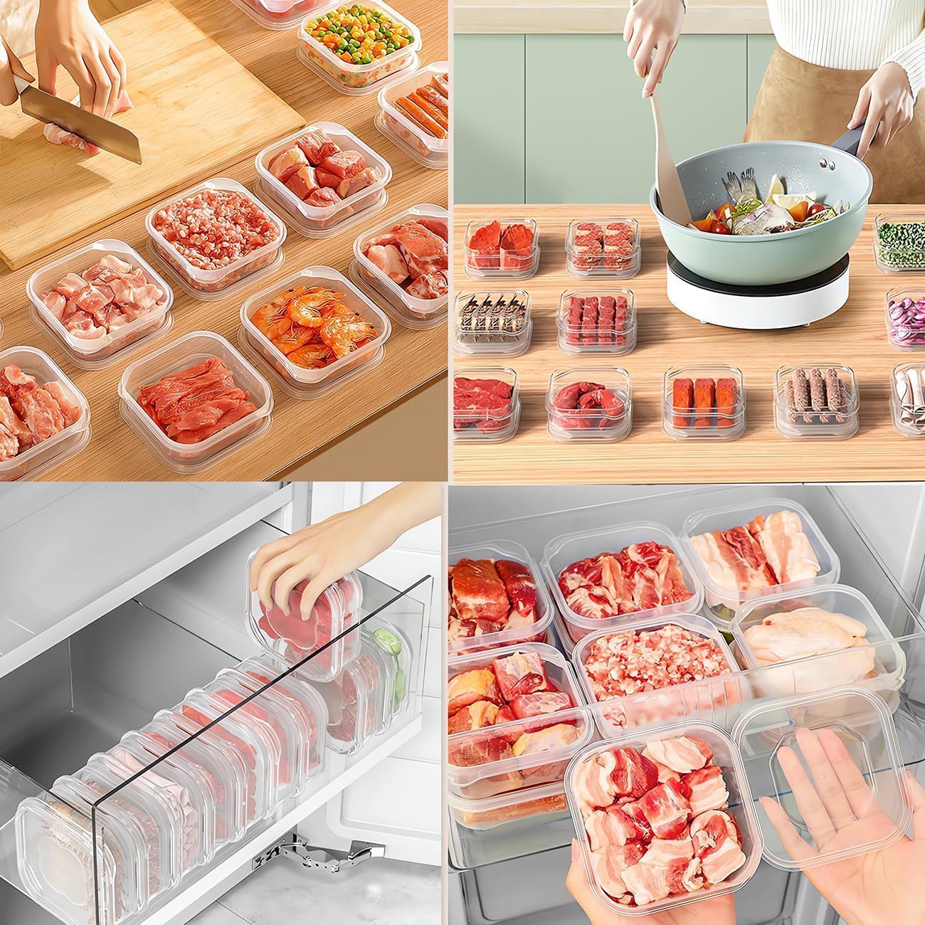 Food Grade Freezer Storage Box - огляд і ціна Food Storage Dividers