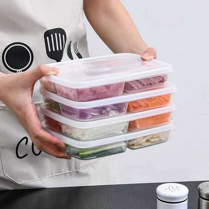 New【4 Grids Plastic Storage Bo - огляд і ціна Food Storage Safe