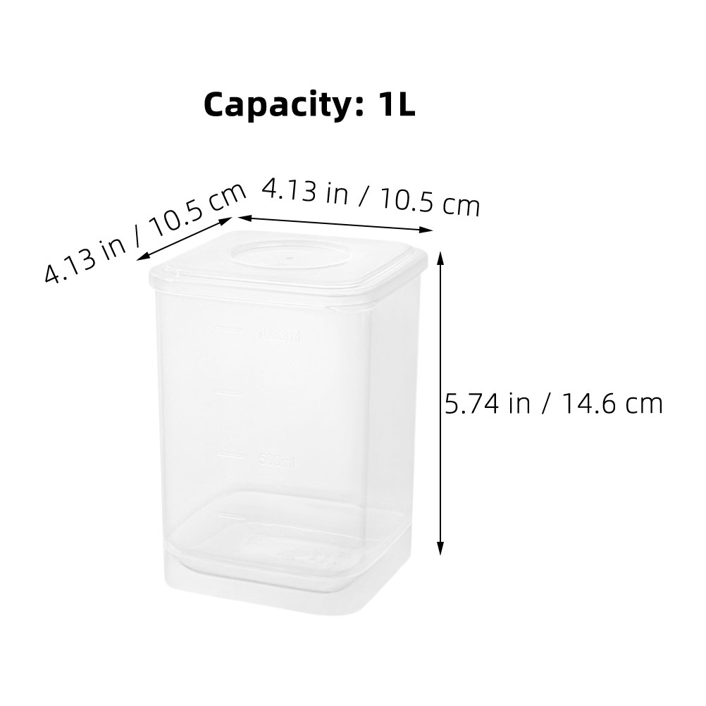 Airtight Clear Yogurt Storage  - огляд і ціна Food Storage Safe