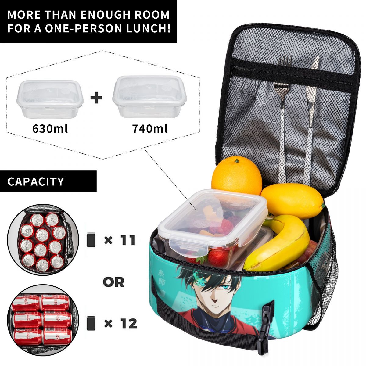 Anime Blue Locks Product Insul - огляд і ціна Lock And Lock Food Storage