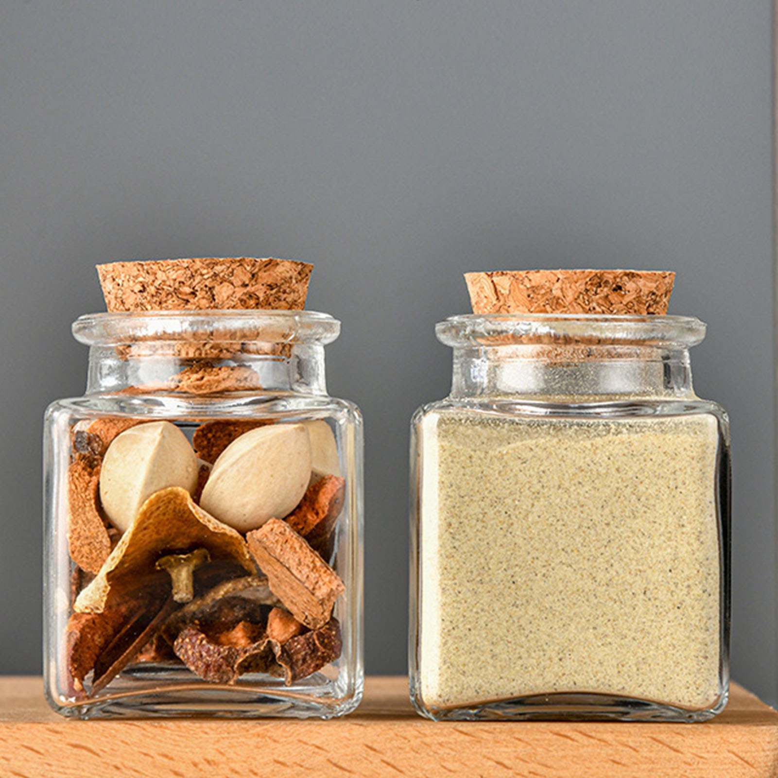 1/5/10Pcs Glass Storage Jars K - огляд і ціна Food Storage With Glass Lids