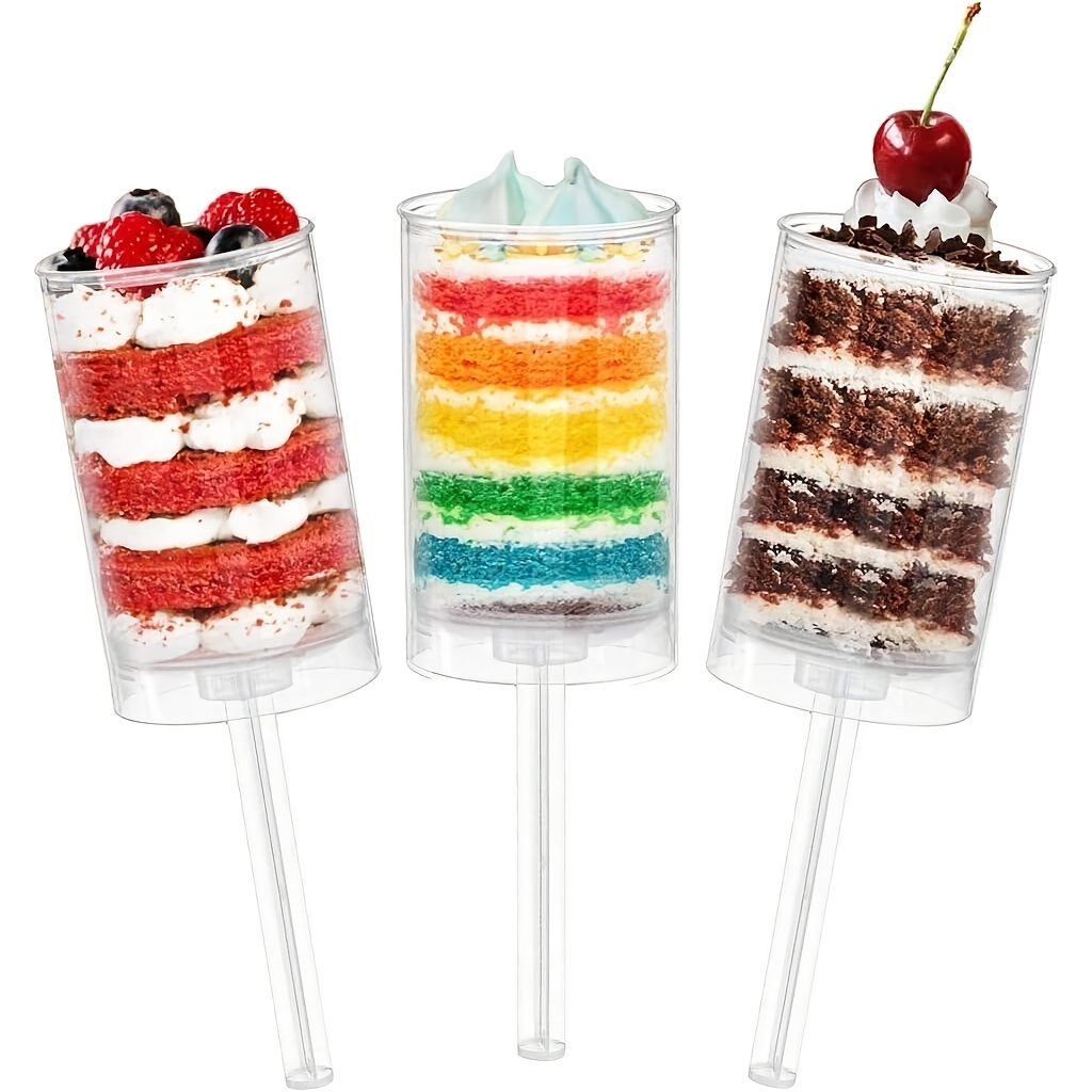 Cake Push Pop Containers with  - огляд і ціна Portion Control Container