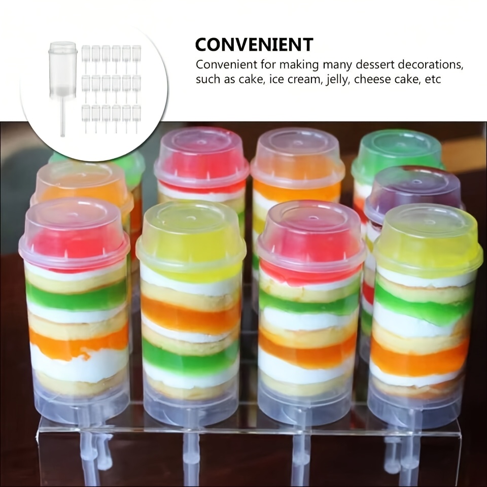 Cake Push Pop Containers with  - огляд і ціна Portion Control Container