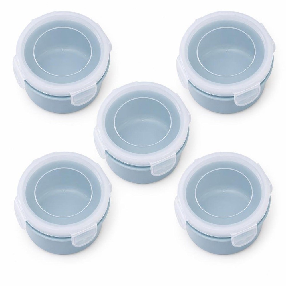 5PCS Fresh Plastic Food Storag - огляд і ціна Lock And Lock Food Storage