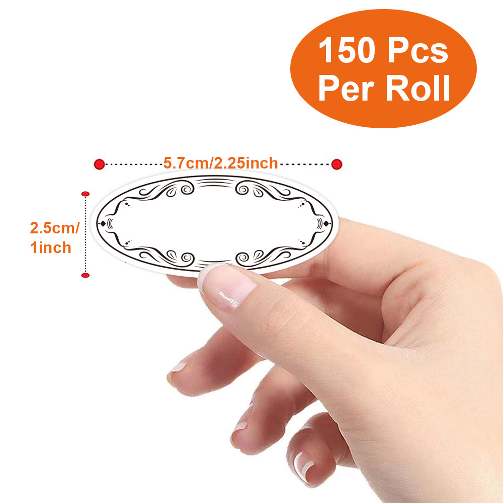 150Pcs Oval Canning Labels for - огляд і ціна Food Storage 1 Year
