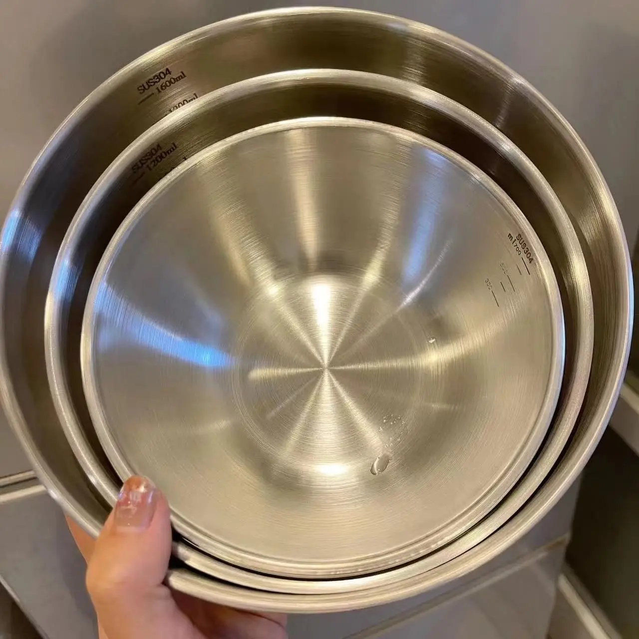 1-3 Stainless Steel Bowl Set w - огляд і ціна Food Storage Bowls