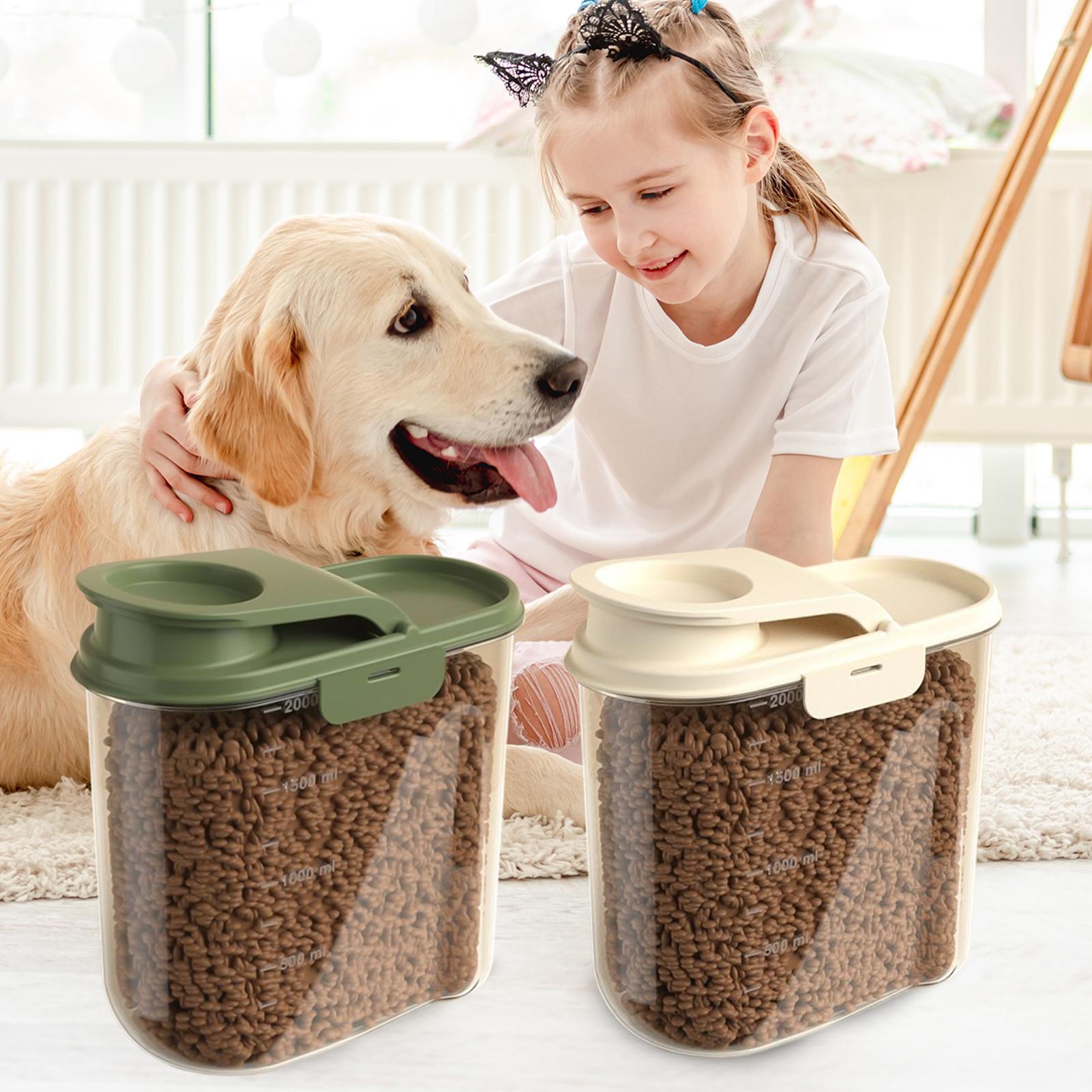 2L Airtight Dog Food Storage C - огляд і ціна Dog Food Storage Xl