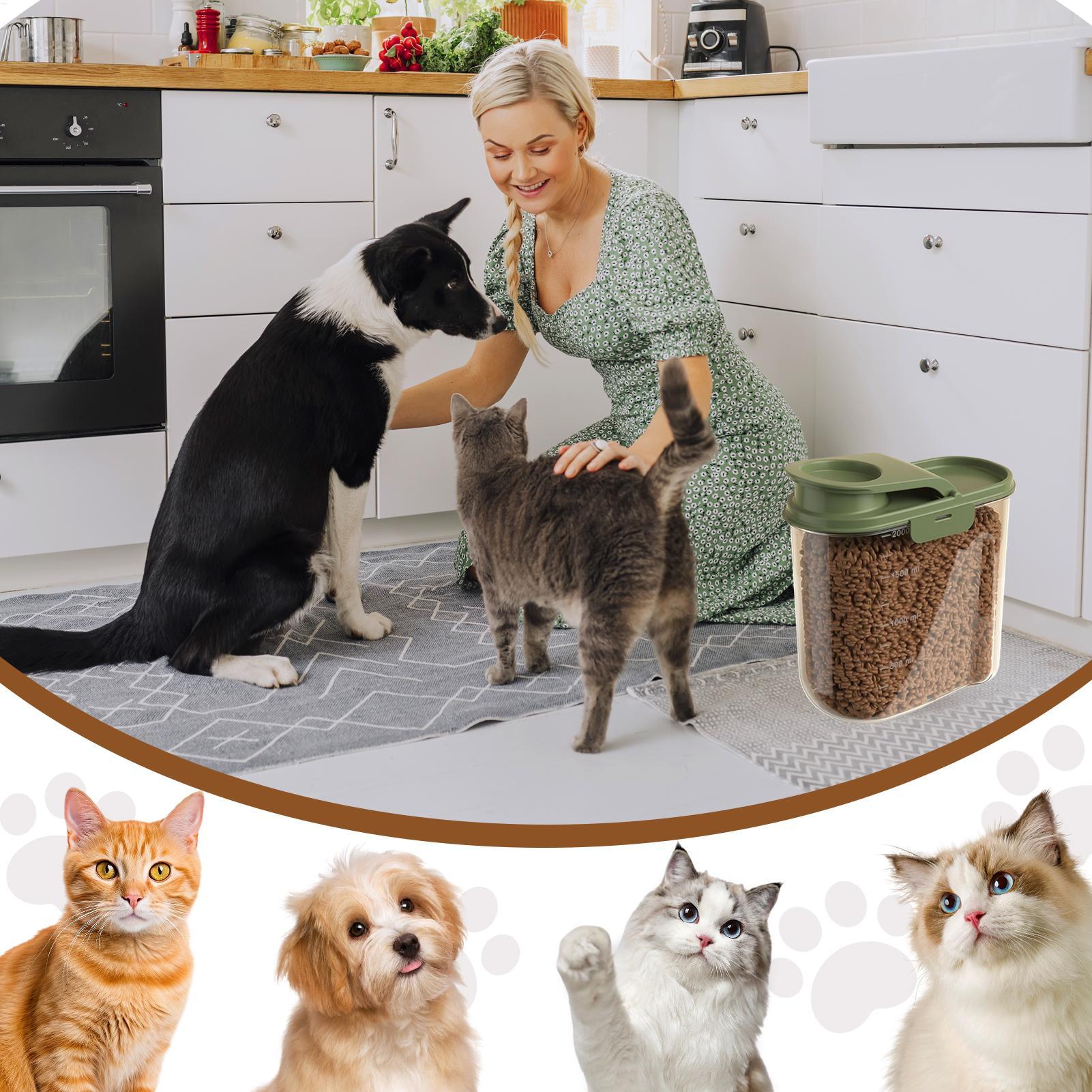 2L Airtight Dog Food Storage C - огляд і ціна Dog Food Storage Xl