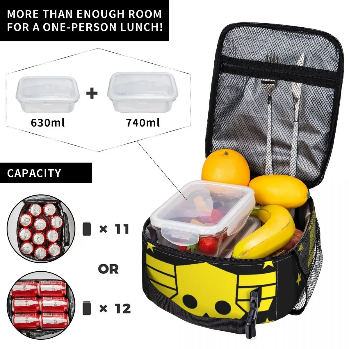 Insulated Lunch Bag Helldivers - огляд і ціна Food Storage Safe