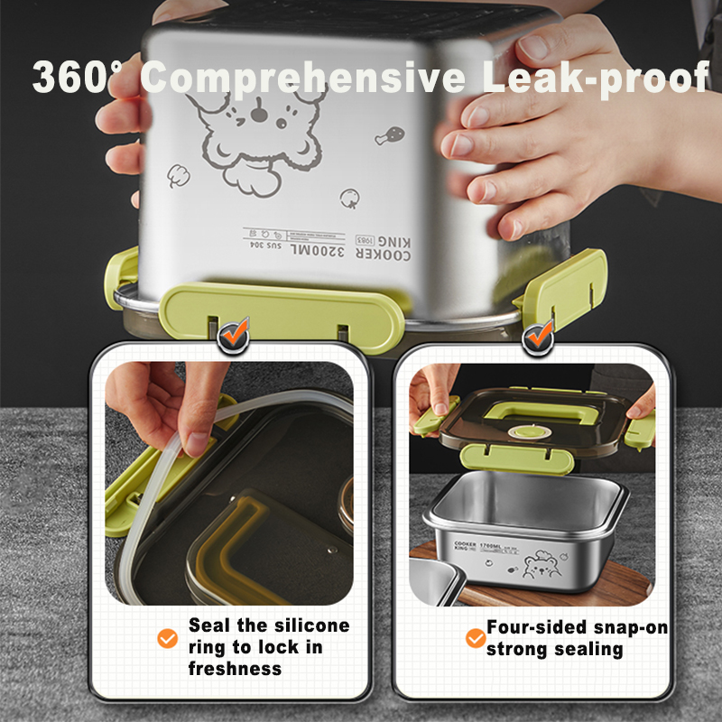 COOKER KING 420ml-6200ml Large - огляд і ціна Food Storage Safe