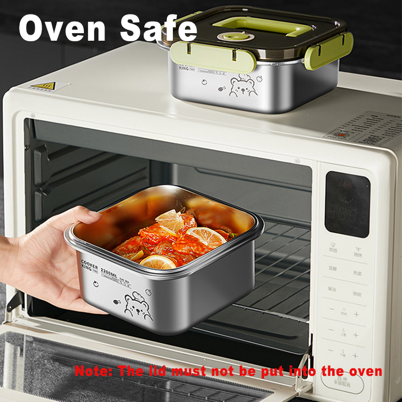 COOKER KING 420ml-6200ml Large - огляд і ціна Food Storage Safe