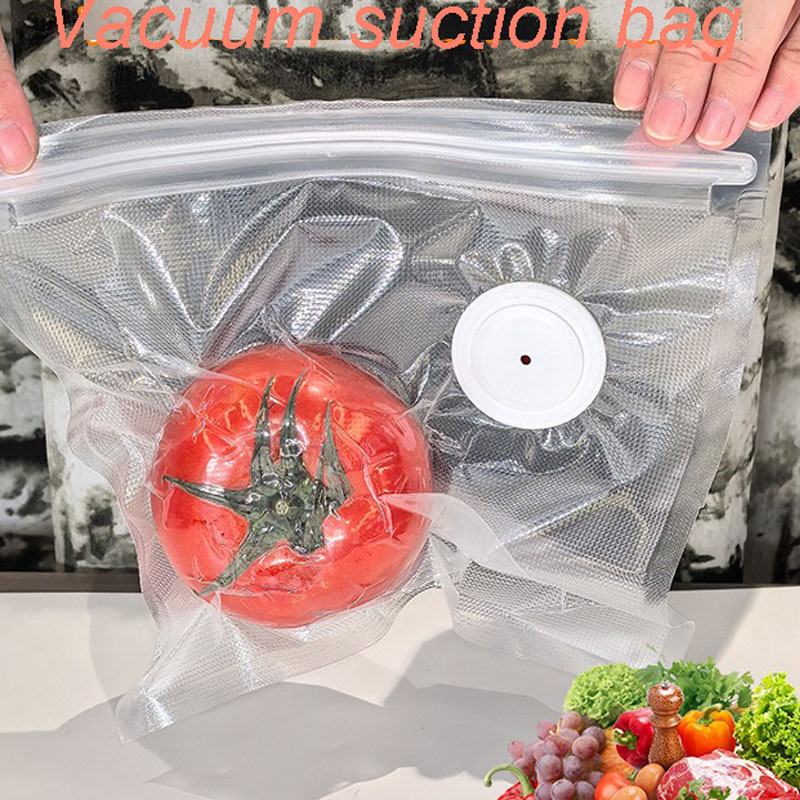 New Reusable Air Vacuum Storag - огляд і ціна Food Storage Zip Bags