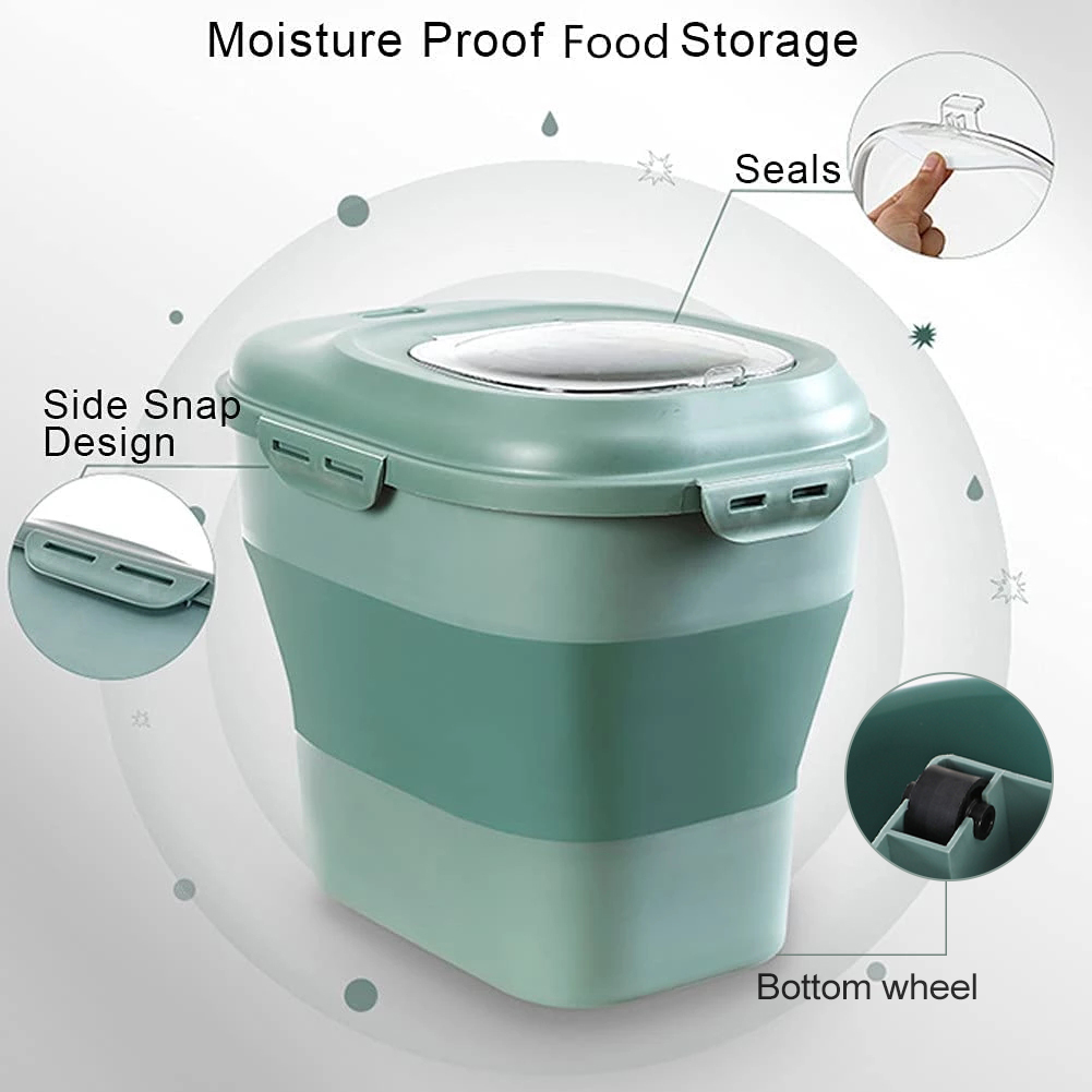 Foldable Pet Food Storage Cont - огляд і ціна Dog Food Storage Xl