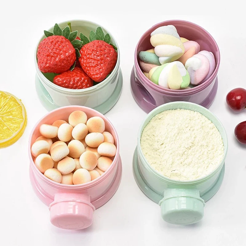 3/4Layer Baby Portable Baby Fo - огляд і ціна Portion Control Container
