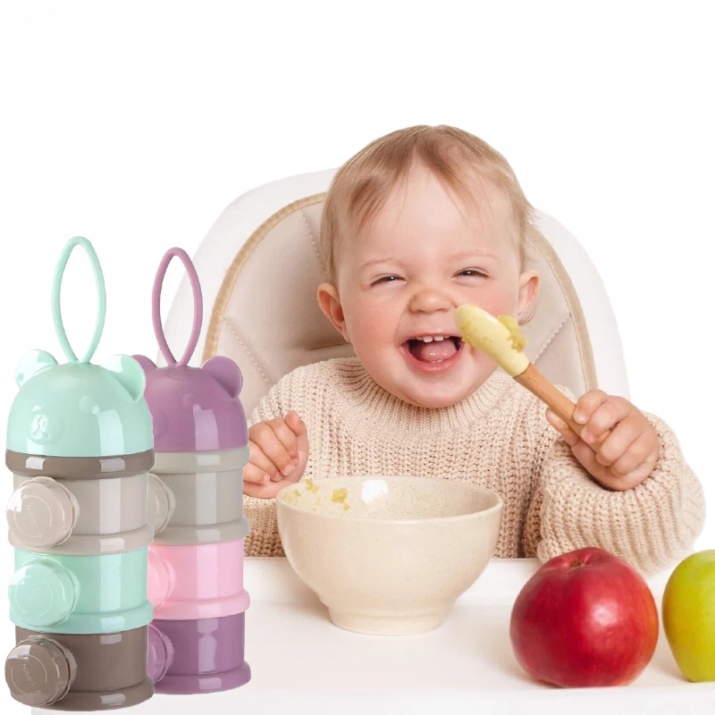 3/4Layer Baby Portable Baby Fo - огляд і ціна Portion Control Container