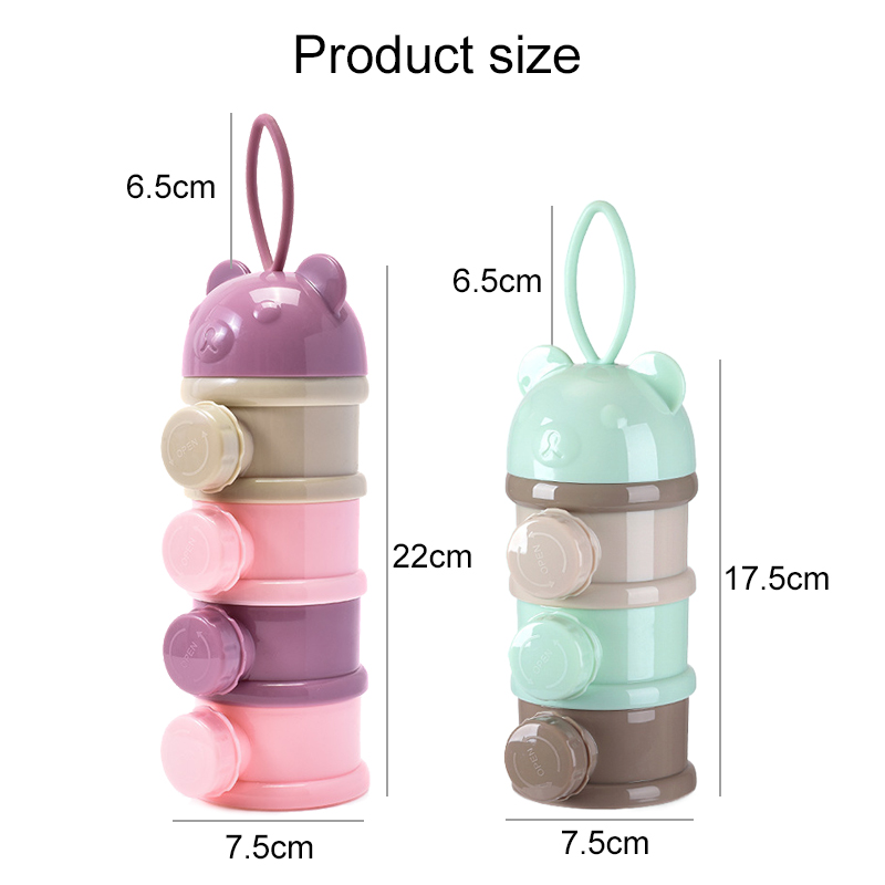 3/4Layer Baby Portable Baby Fo - огляд і ціна Portion Control Container