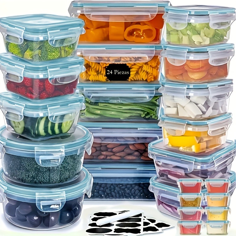 48PCS BPA-Free Food Storage Se - огляд і ціна Food Storage Time
