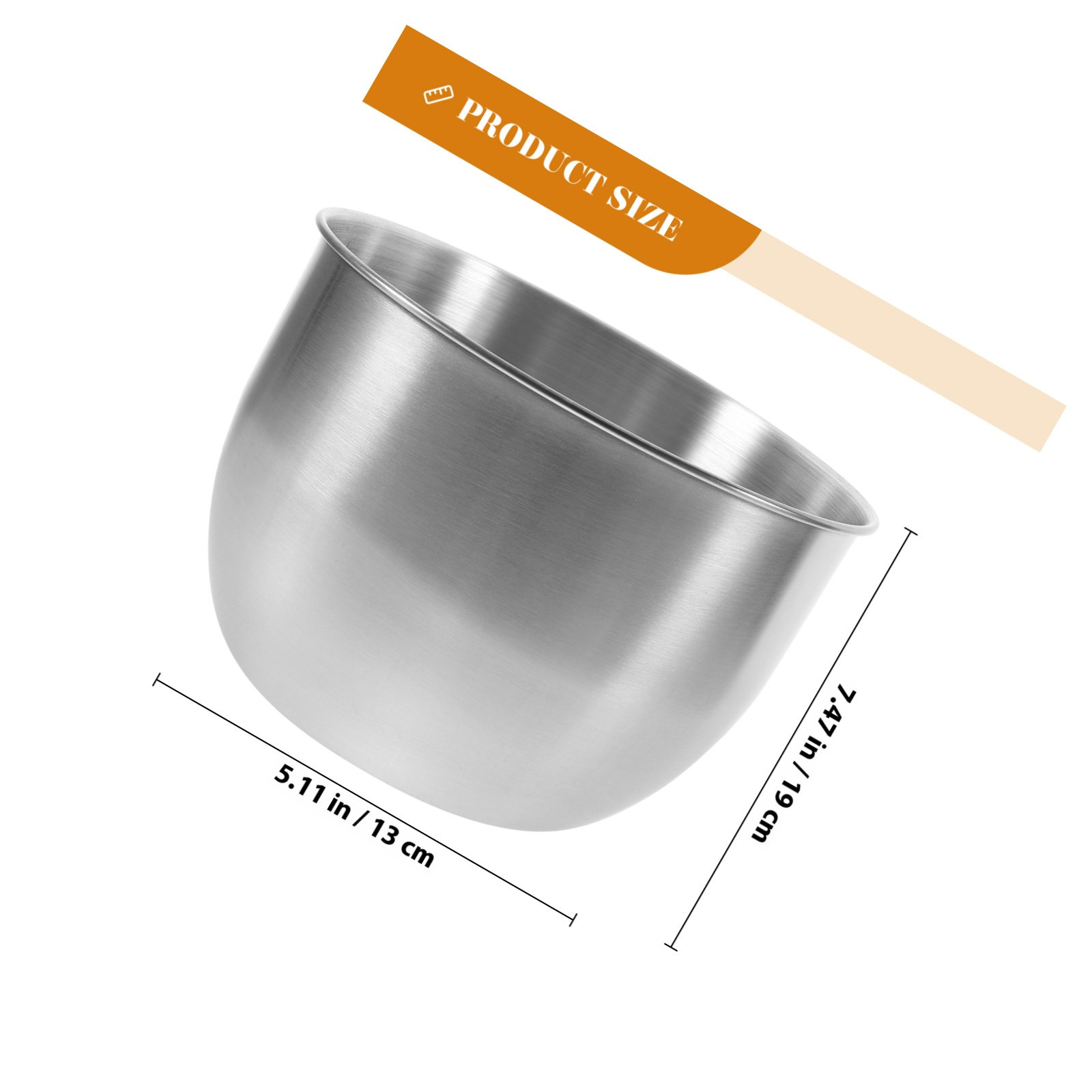 Deep Stainless Steel Mixing Bo - огляд і ціна Food Storage Bowls