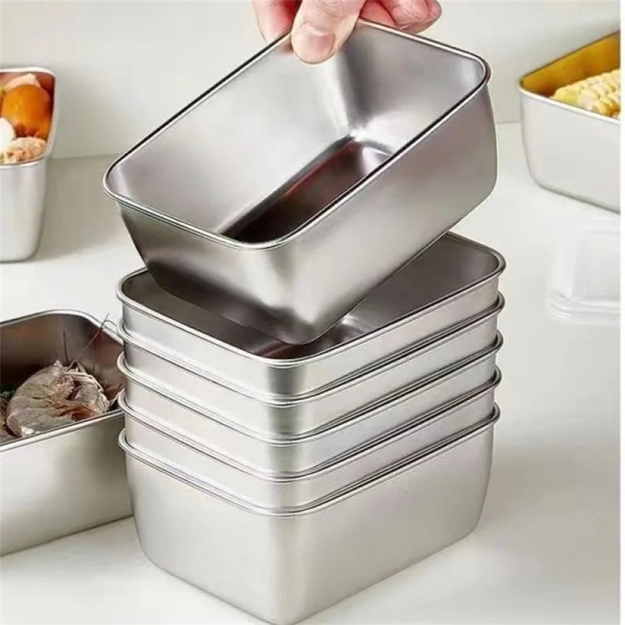1/3/5pcs Stainless Steel Food  - огляд і ціна Food Storage Bins