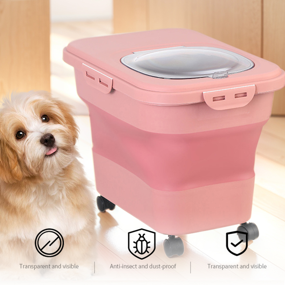 Collapsible Dry Cat Food Box 2 - огляд і ціна Dog Food Storage Xl