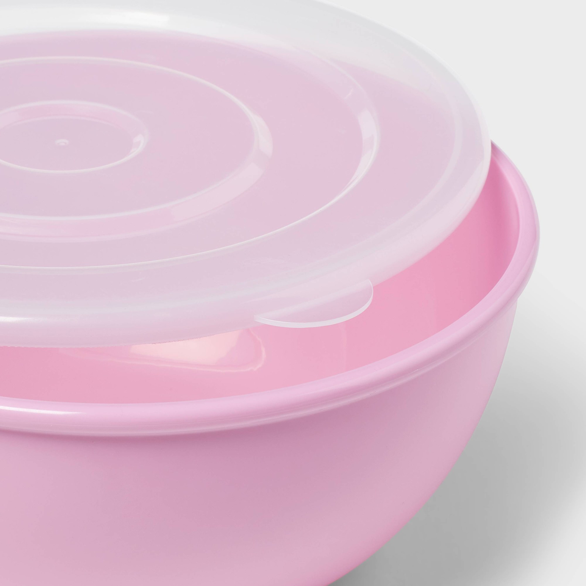 Pink Bowl With Matching Lid, D - огляд і ціна Food Storage Bowls