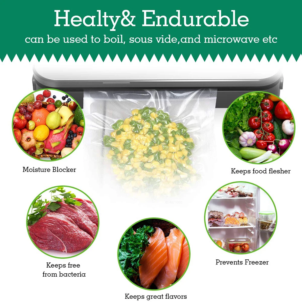 Sous Vide Roll Bags for Vacuum - огляд і ціна Food Storage Vacuum Bags