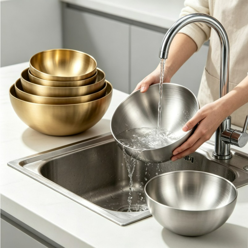 Stainless Steel Mixing Bowls M - огляд і ціна Food Storage Bowls